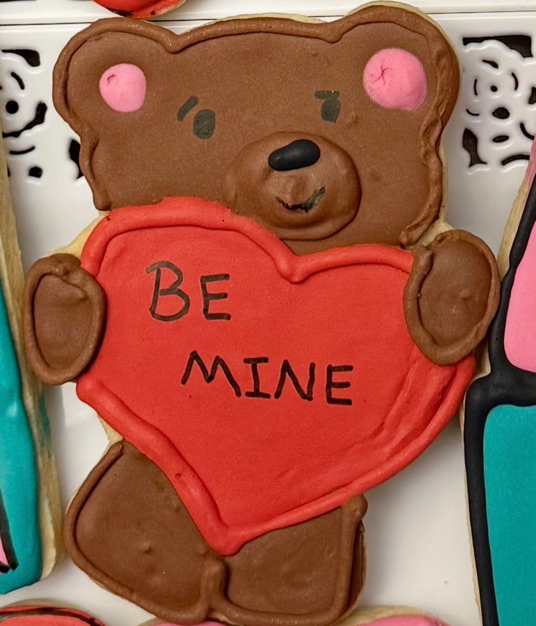 Holiday Themed Sugar Decorated Cookies