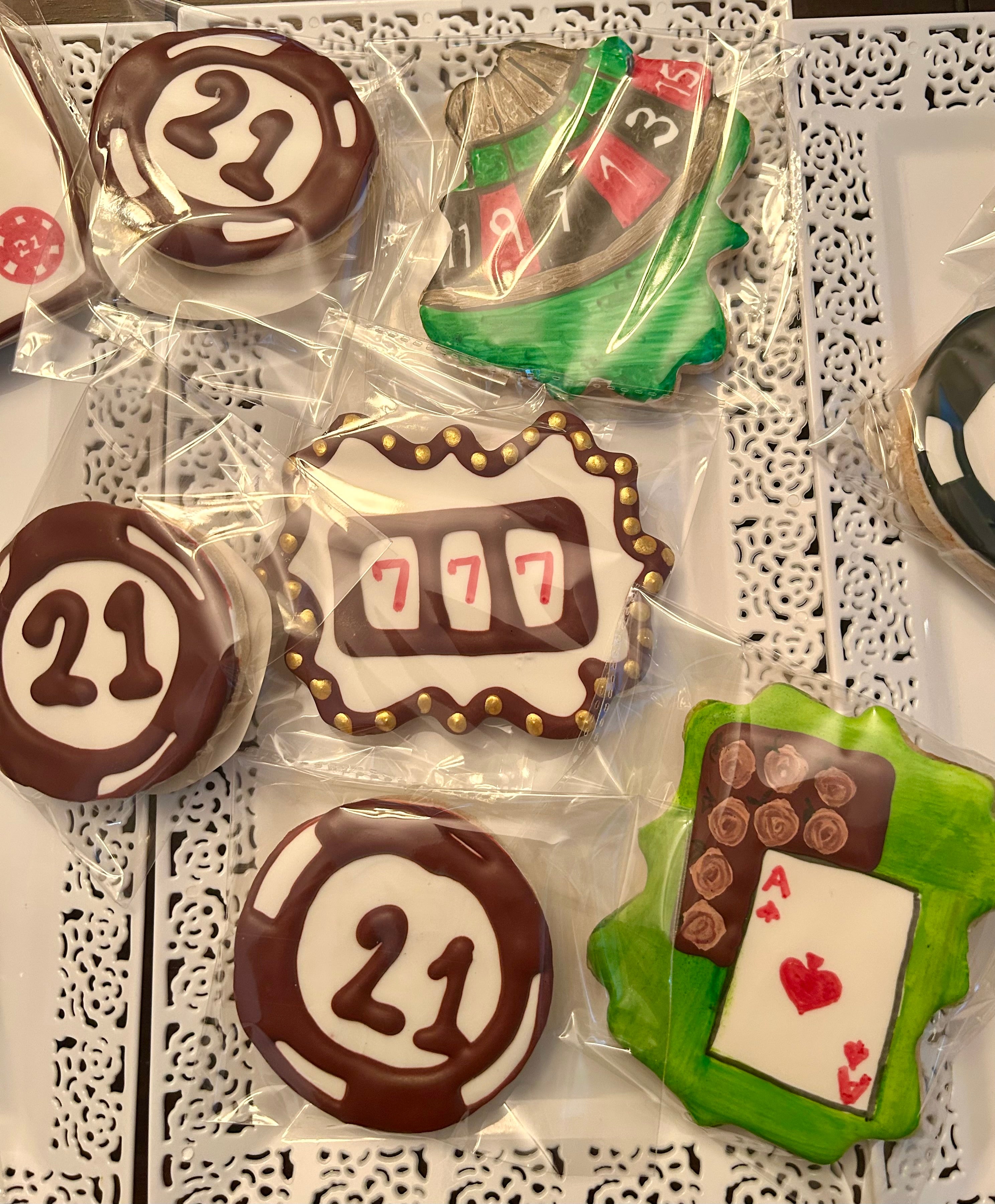 Custom Birthday Decorated Cookies