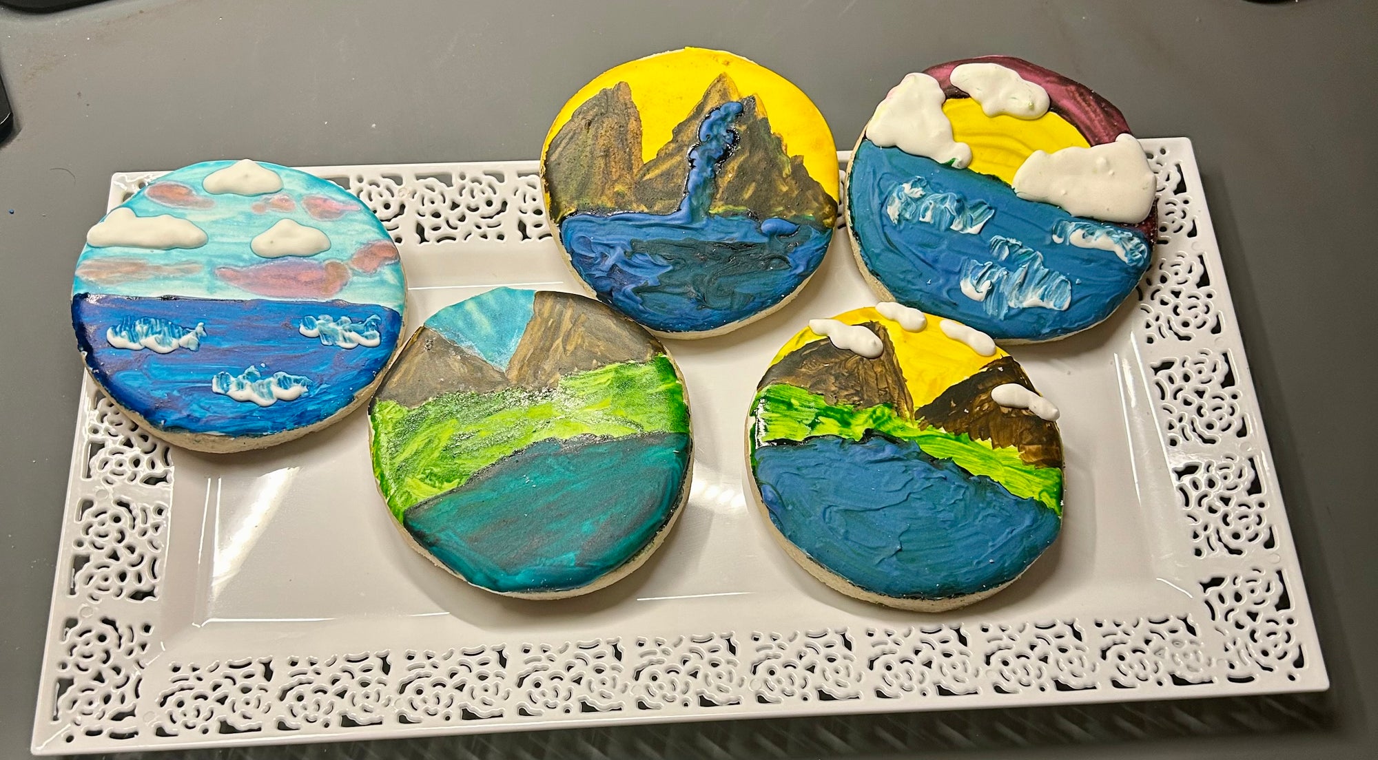 Custom Birthday Decorated Cookies