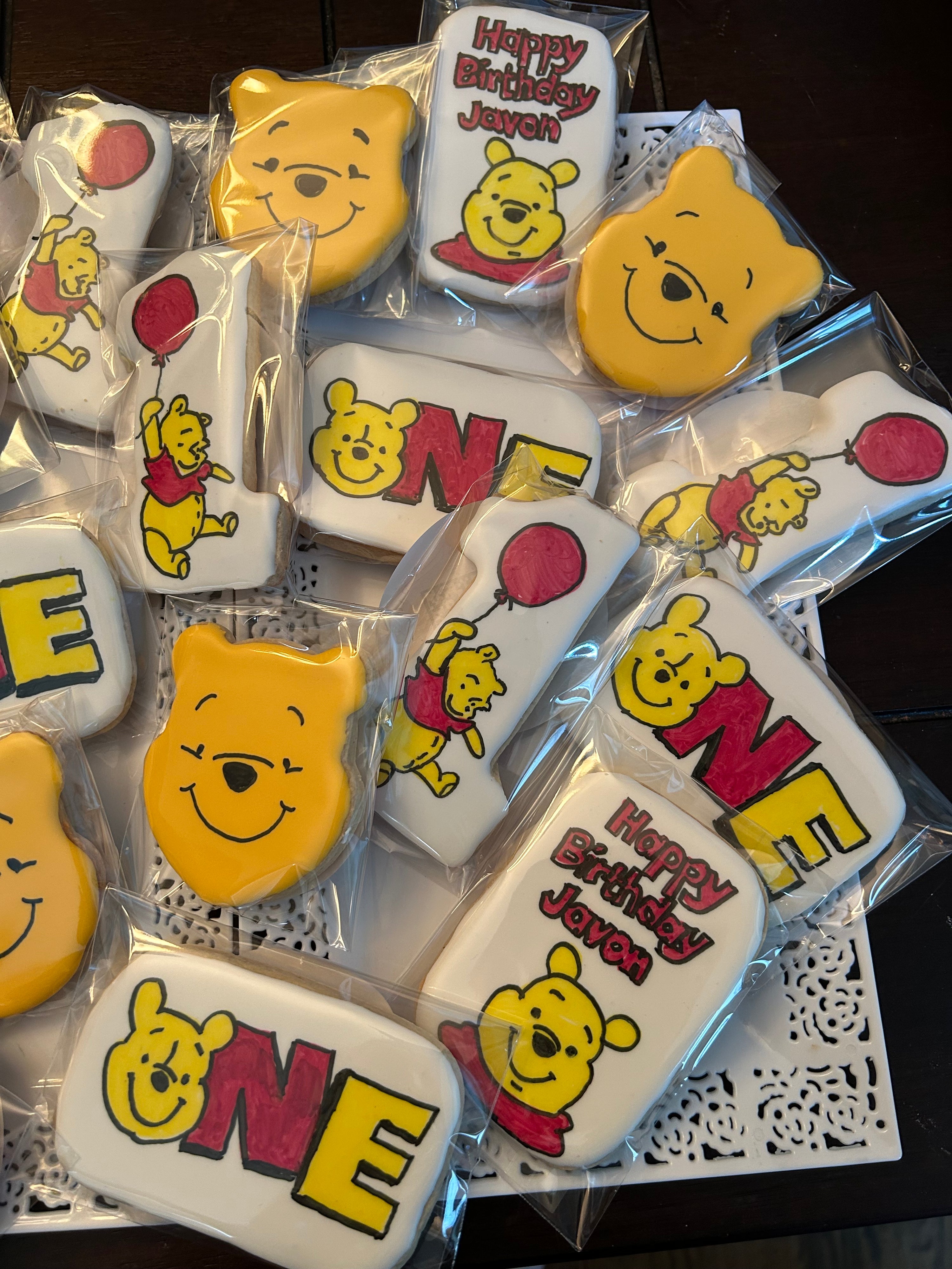 Custom Birthday Decorated Cookies