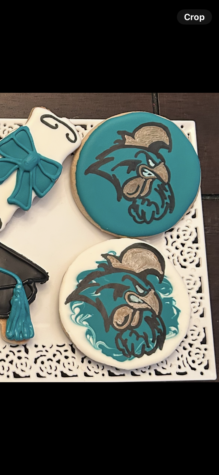 Graduation Sugar Decorated Cookies