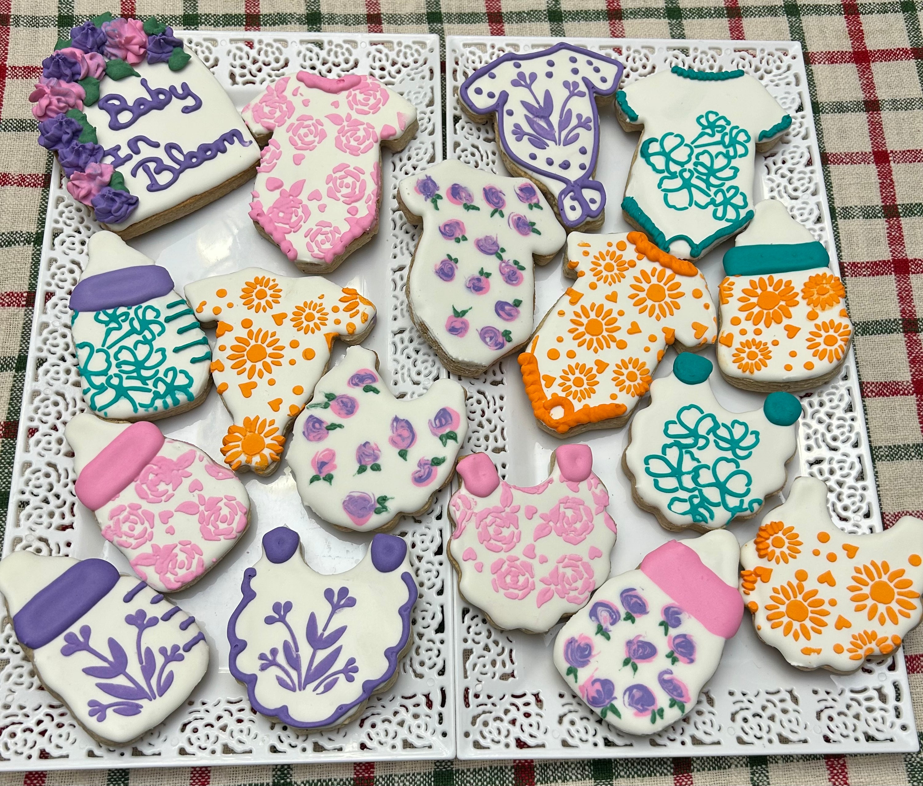 Baby Shower Decorated Cookies
