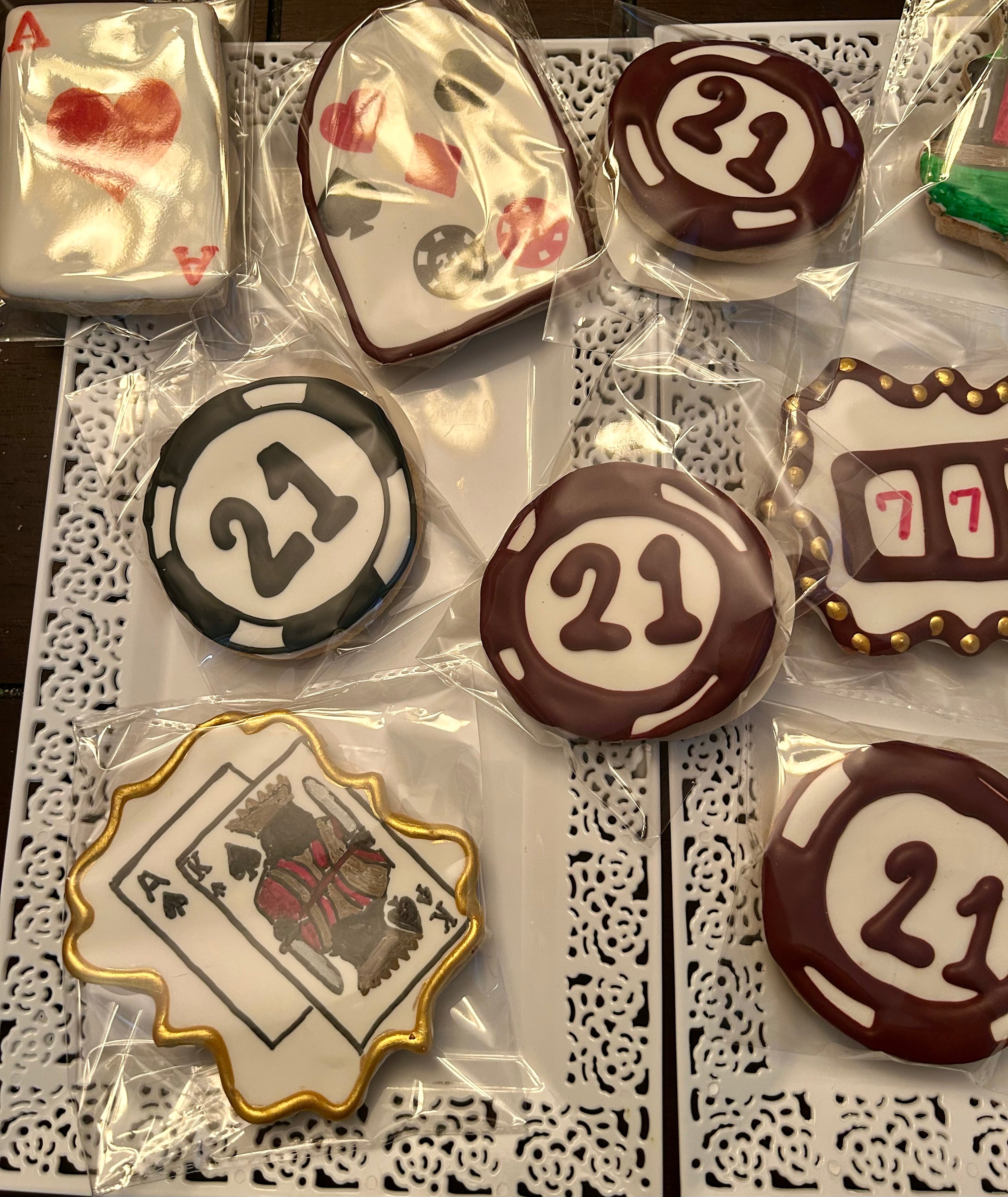 Custom Birthday Decorated Cookies
