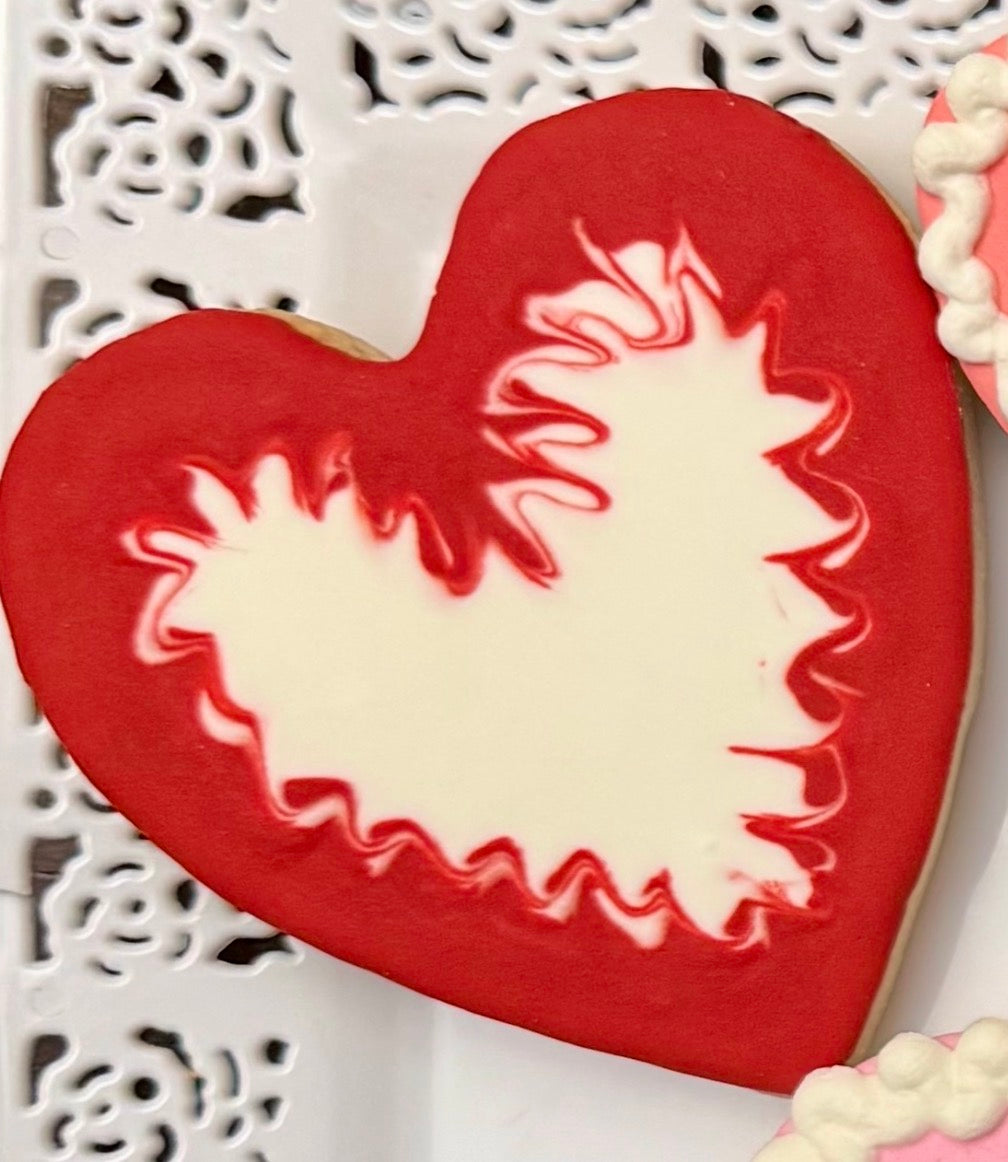 Holiday Themed Sugar Decorated Cookies