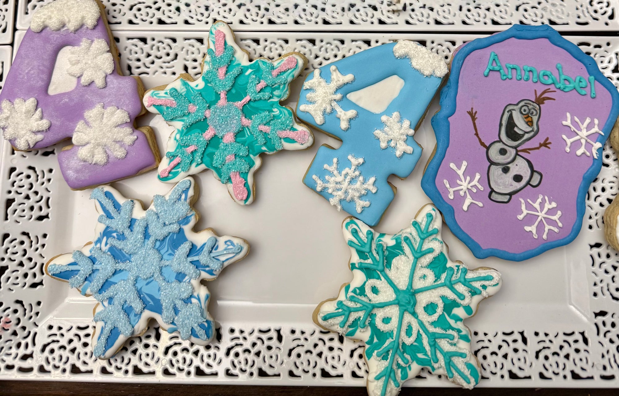 Character Themed Decorated Cookies
