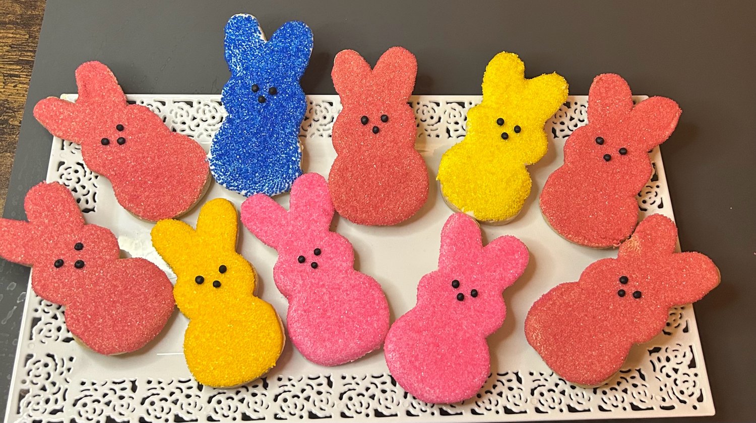 Holiday Themed Sugar Decorated Cookies