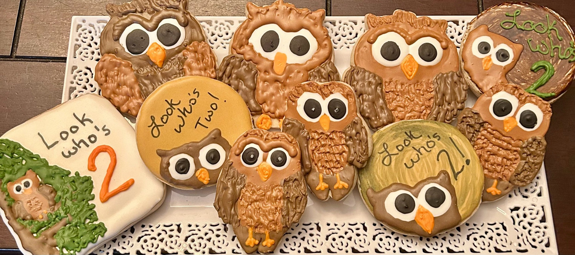 Country Themed Decorated Cookies