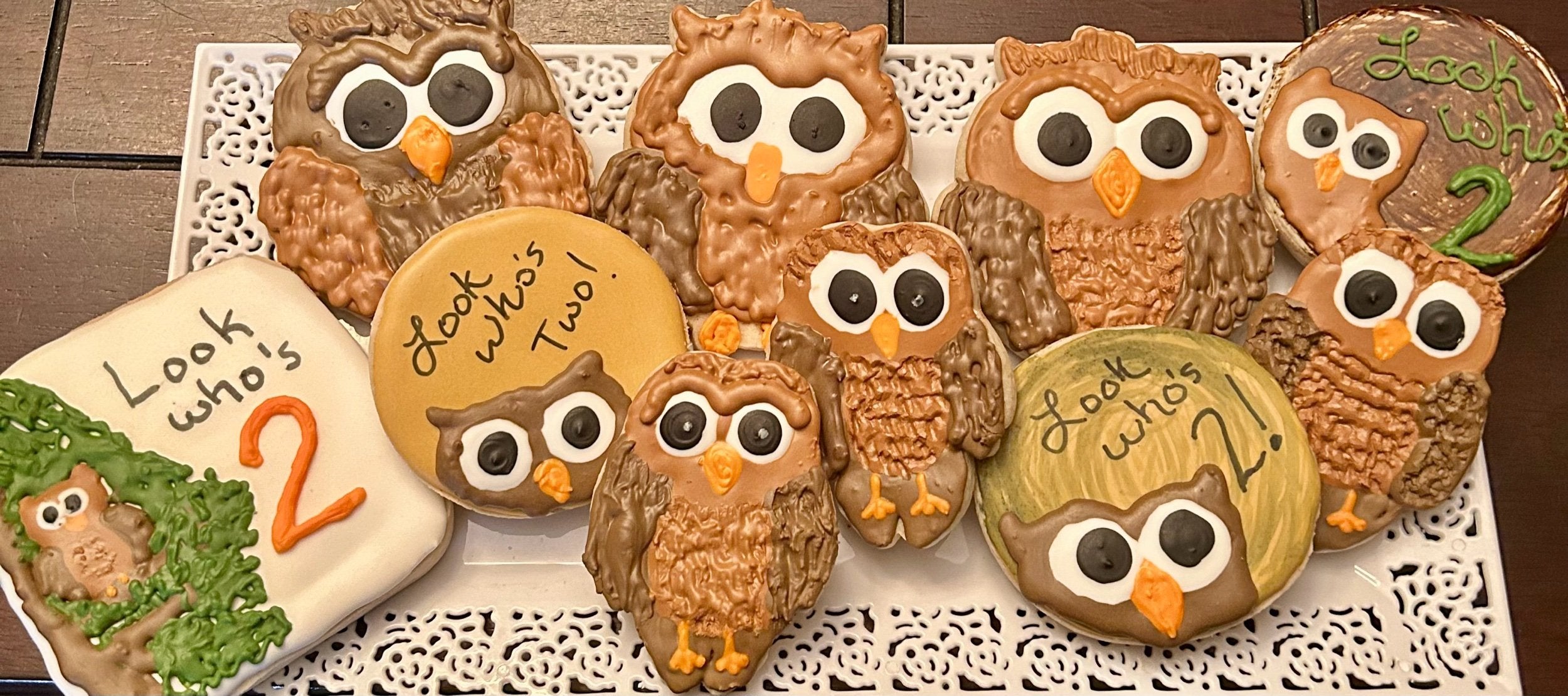 Country Themed Decorated Cookies