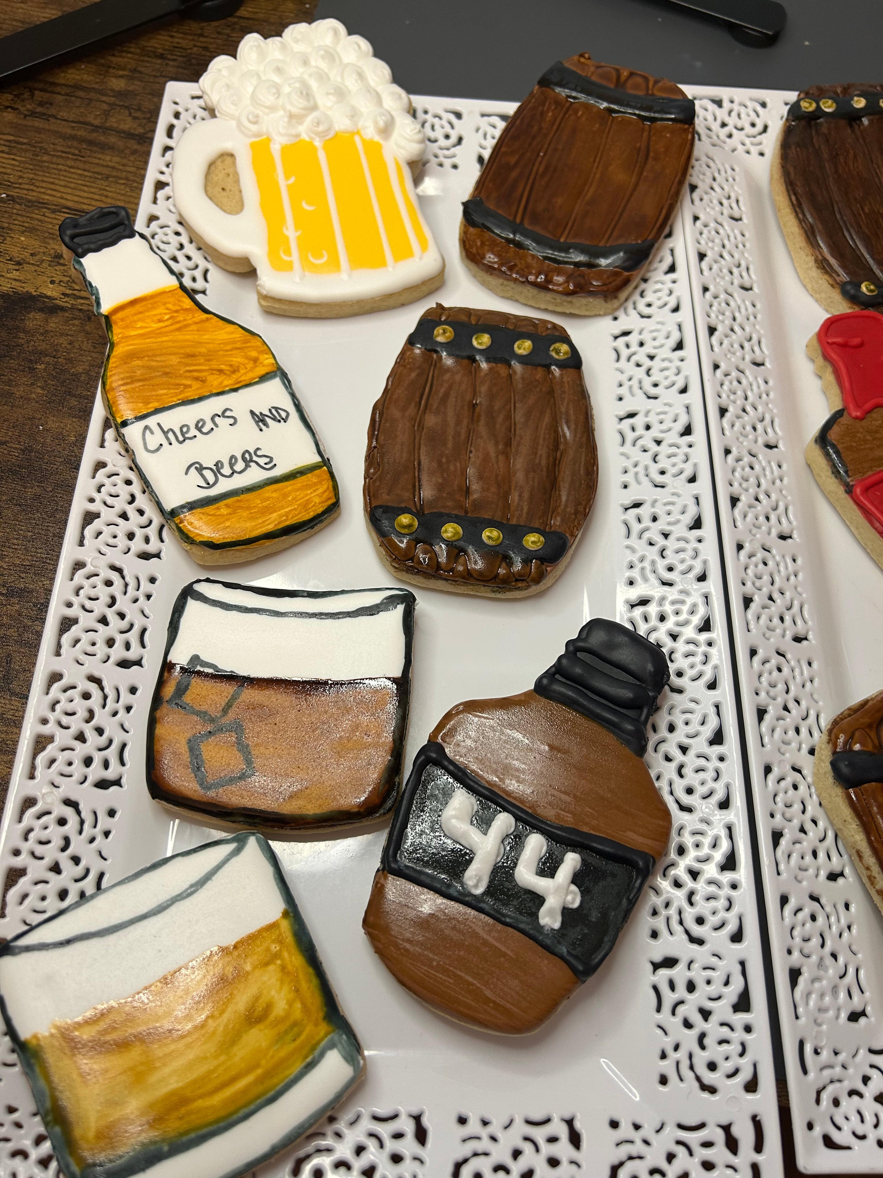 Custom Birthday Decorated Cookies