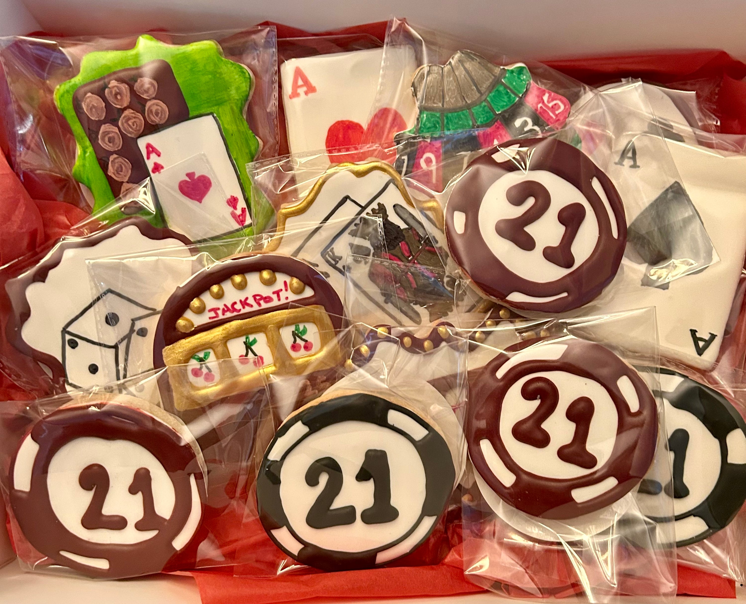 Custom Birthday Decorated Cookies