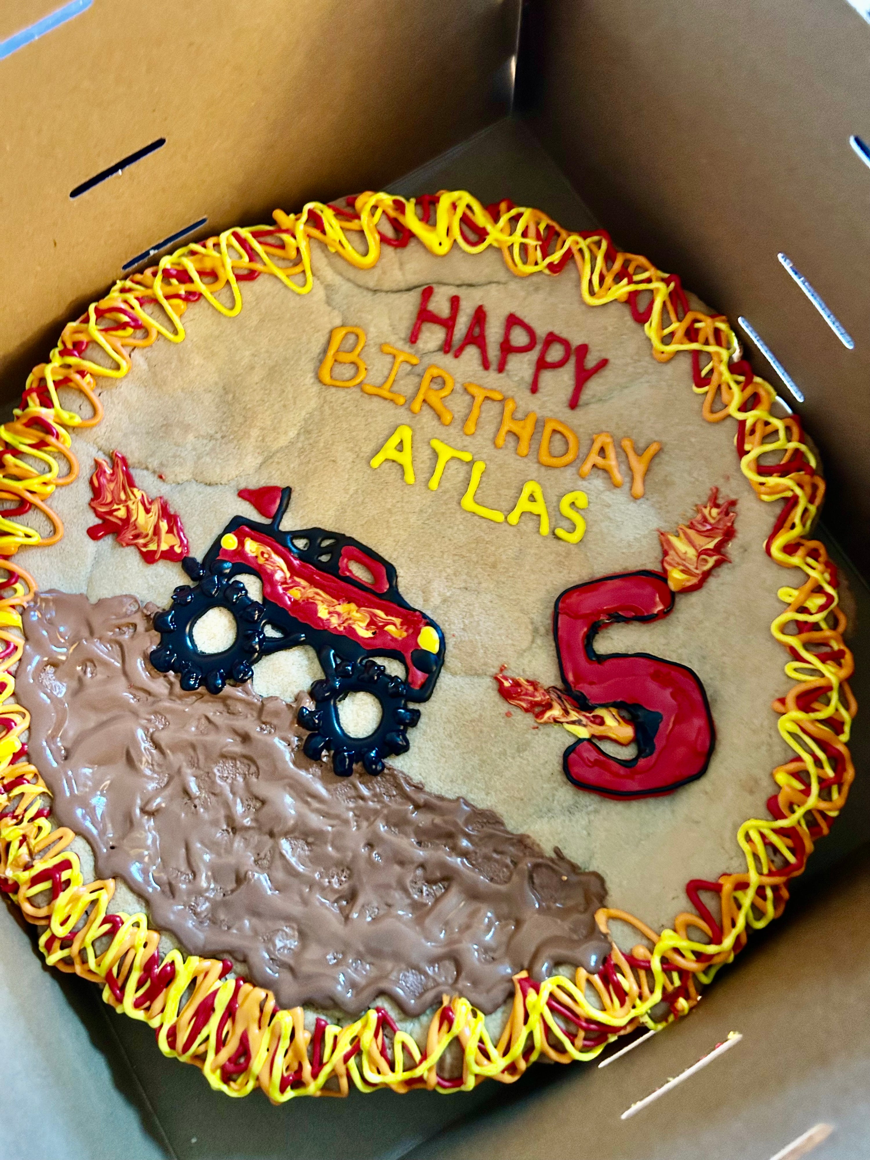 Individual Cookie Cake