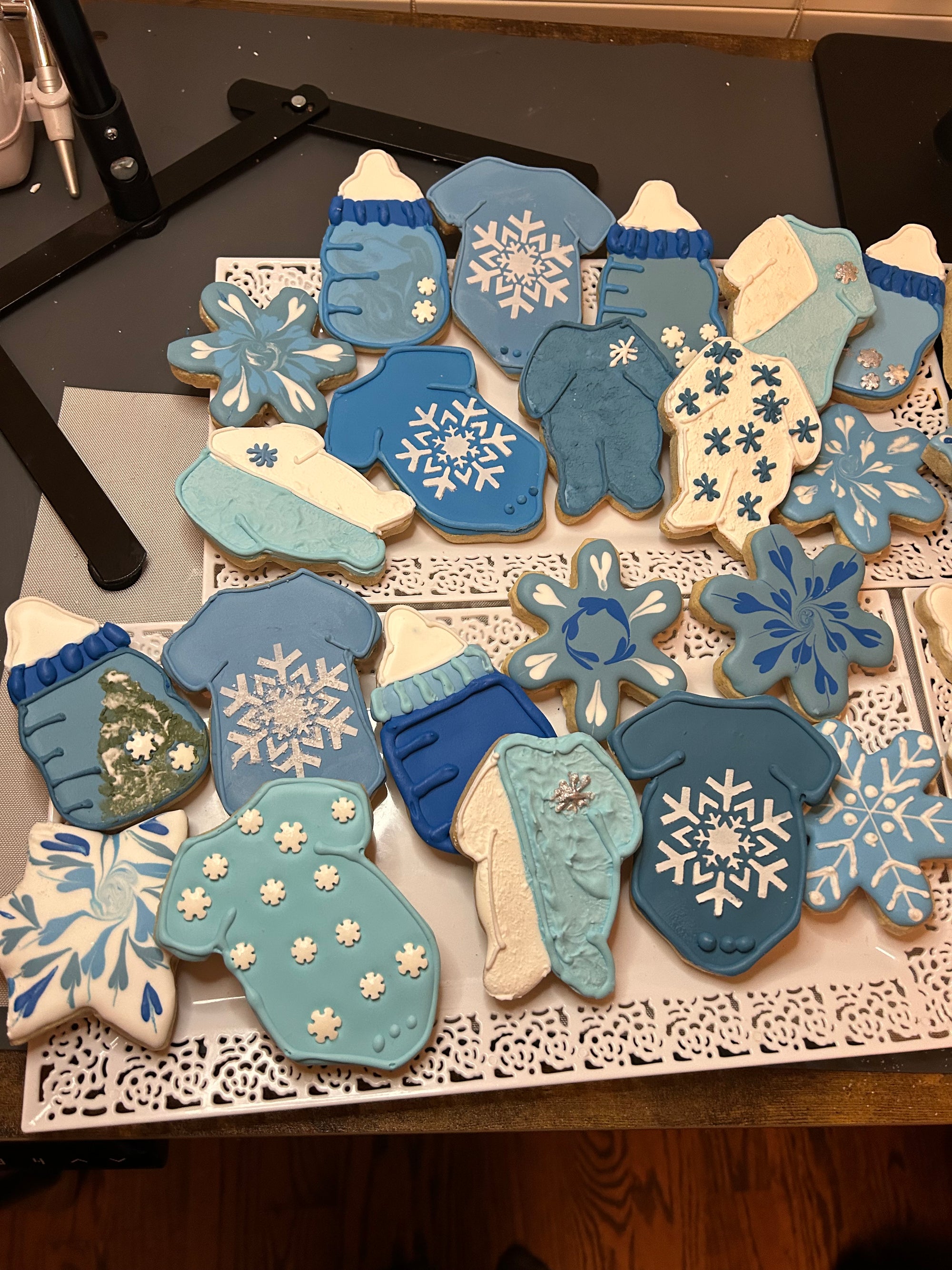 Baby Shower Decorated Cookies