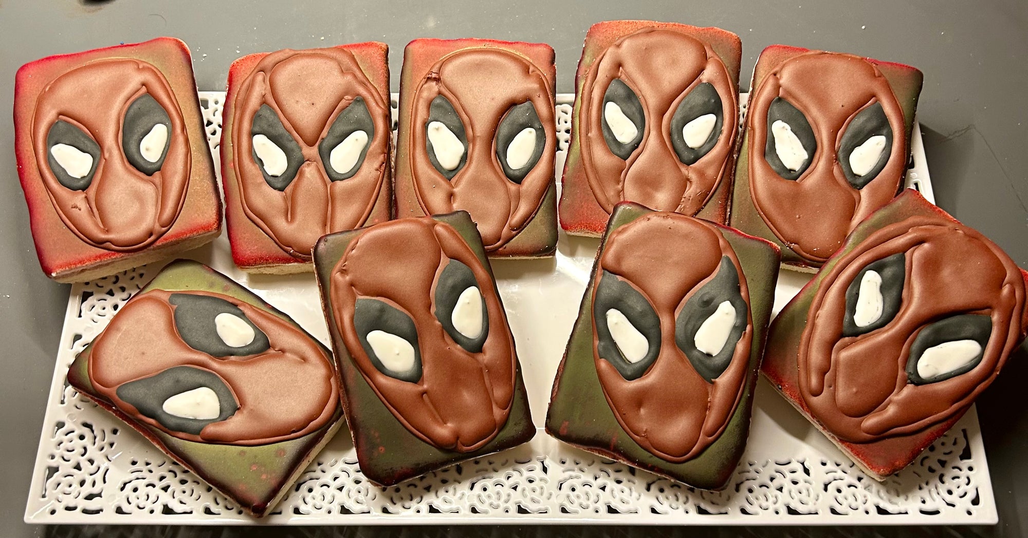 Character Themed Decorated Cookies