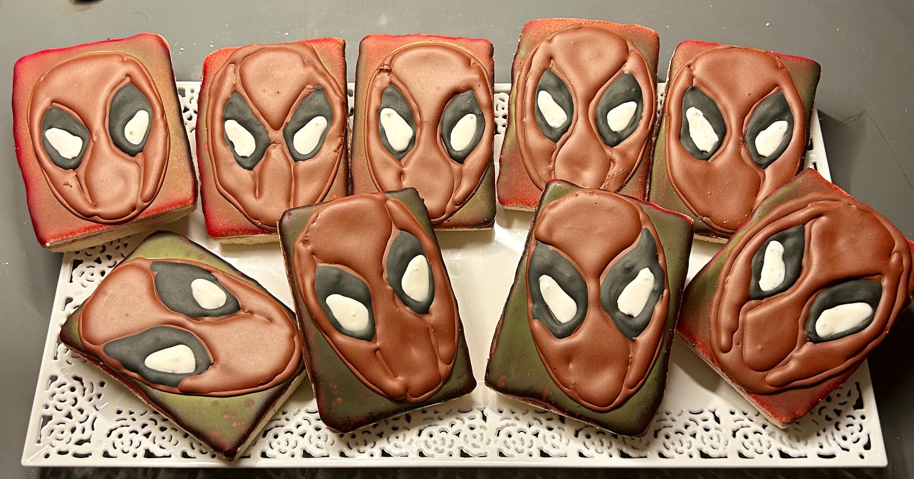 Character Themed Decorated Cookies