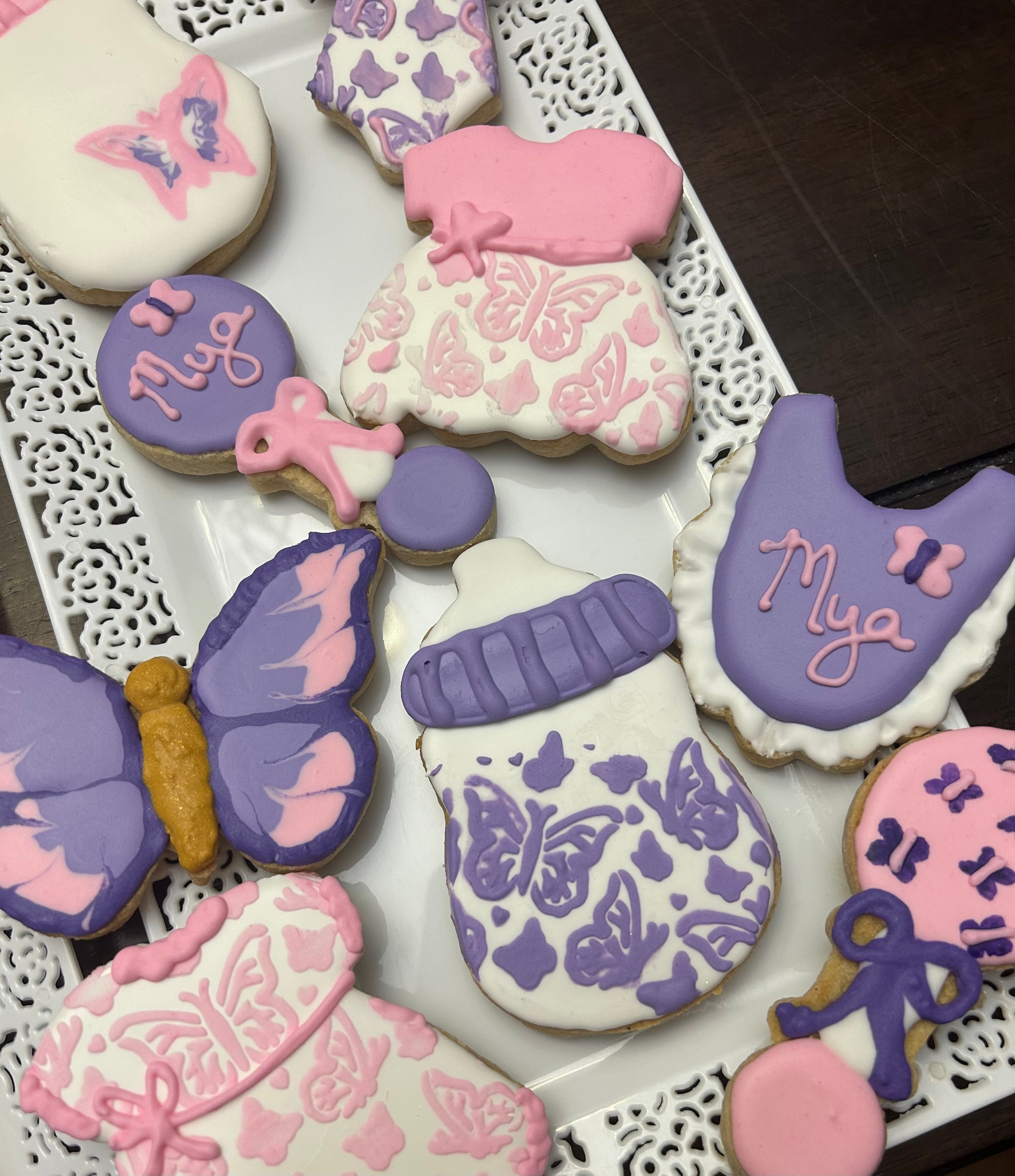 Baby Shower Decorated Cookies