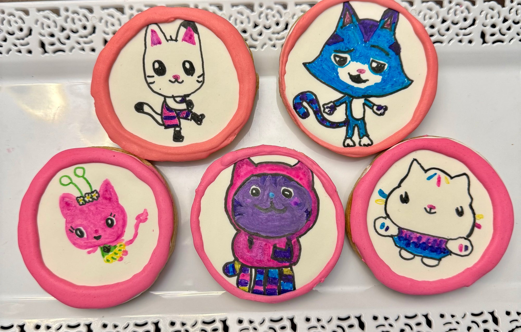 Character Themed Decorated Cookies