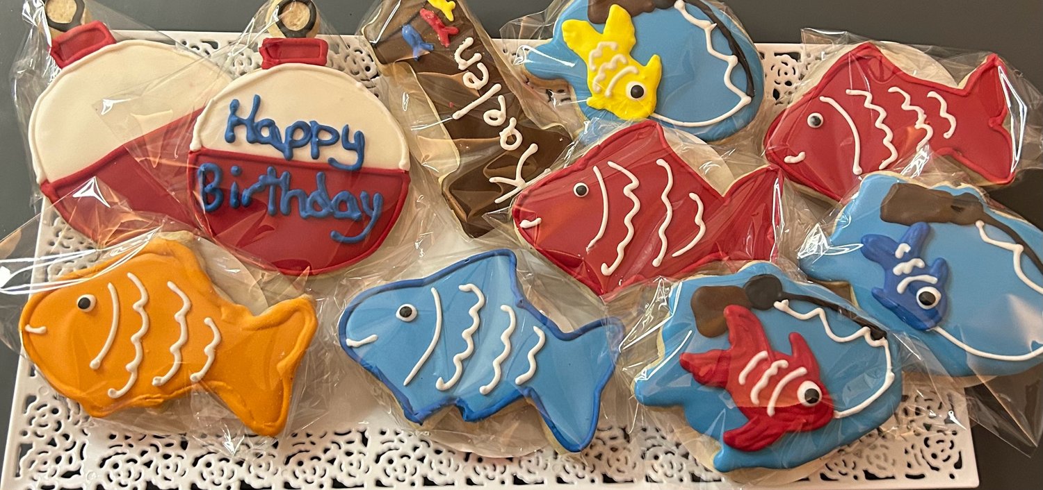 Custom Birthday Decorated Cookies