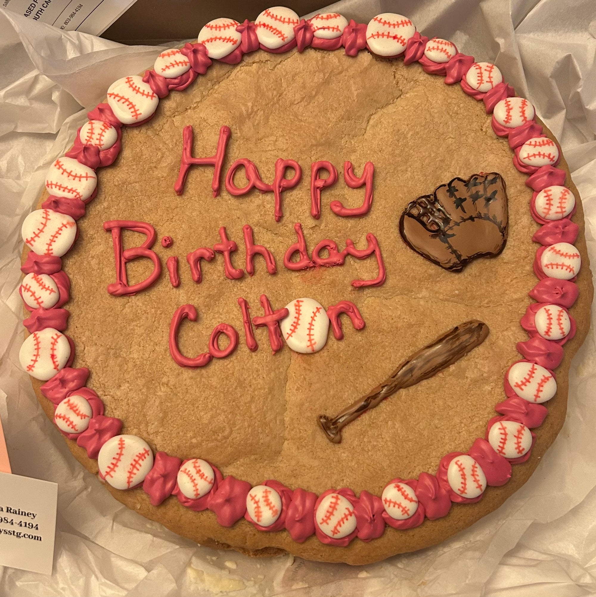 Individual Cookie Cake