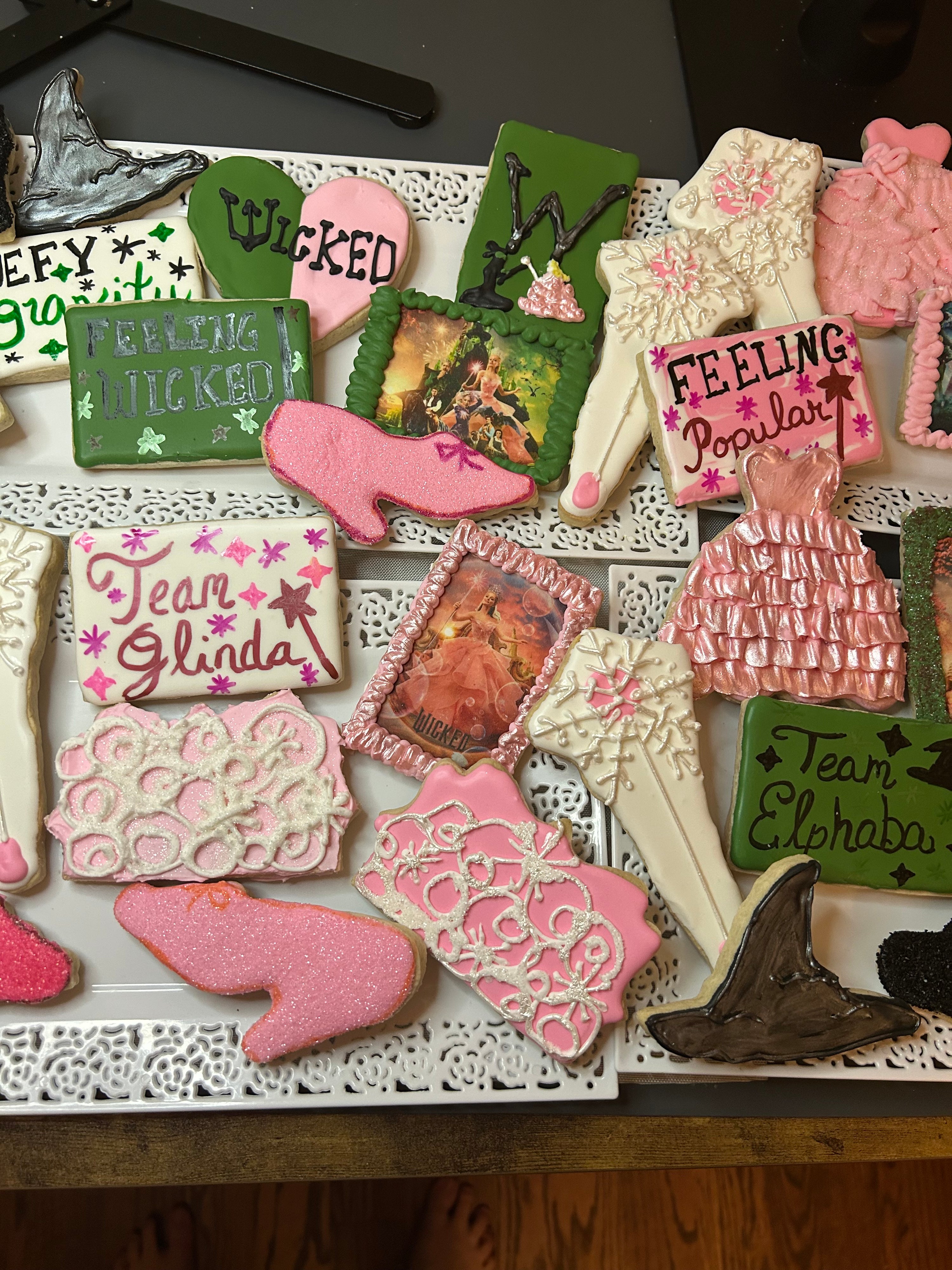 Custom Birthday Decorated Cookies