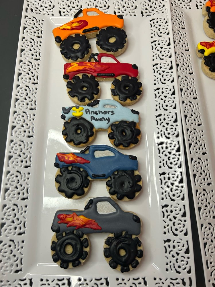 Custom Birthday Decorated Cookies