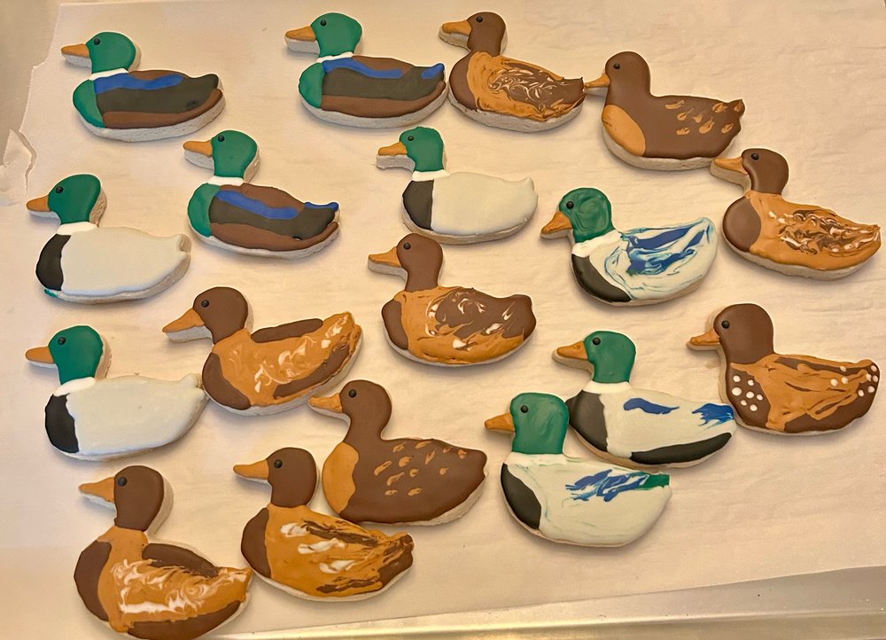 Country Themed Decorated Cookies