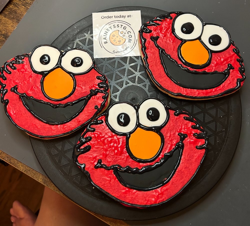 Character Themed Decorated Cookies