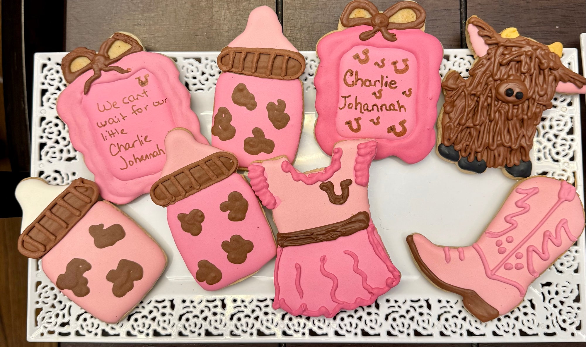 Baby Shower Decorated Cookies