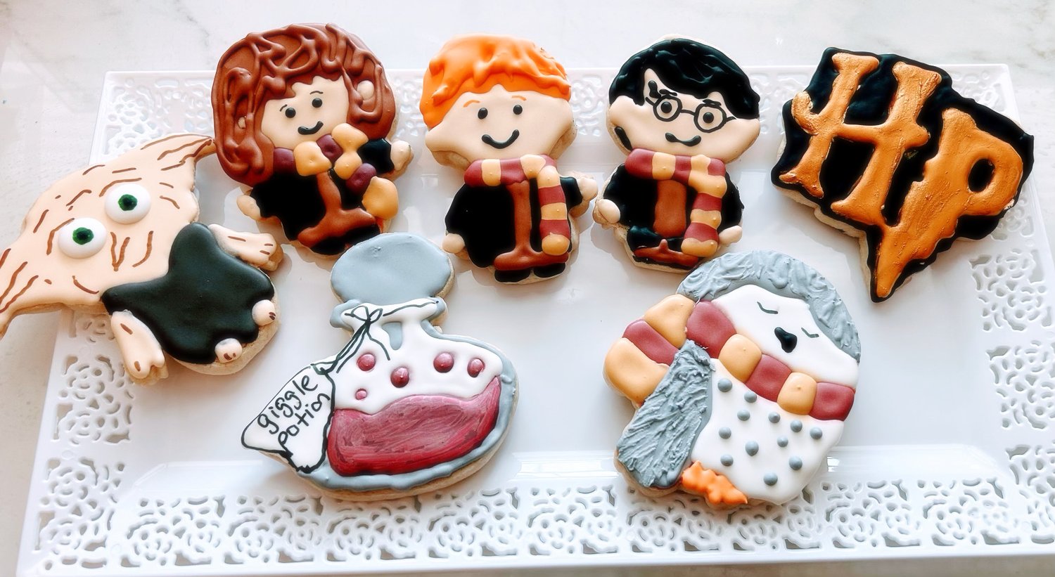 Character Themed Decorated Cookies