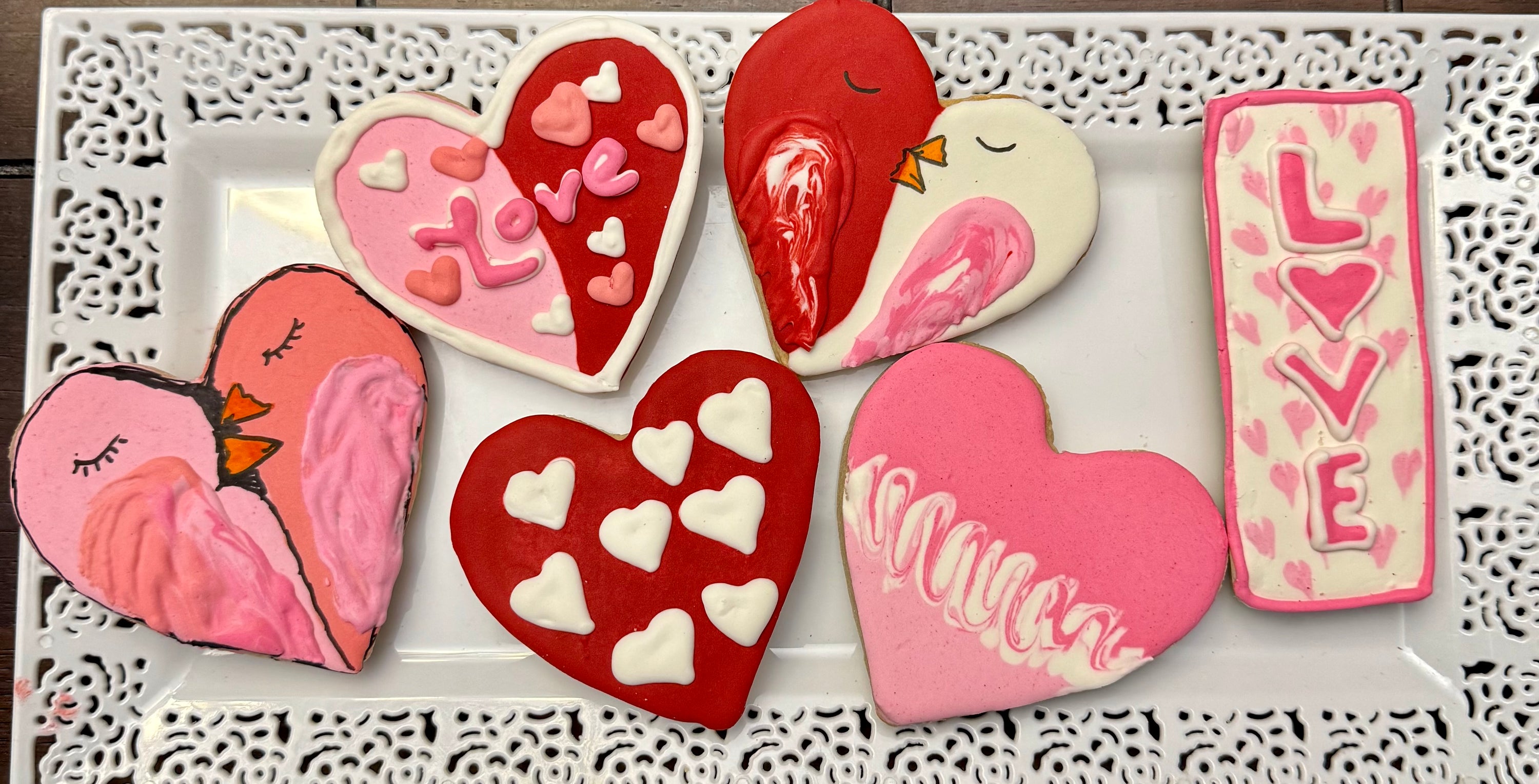 Holiday Themed Sugar Decorated Cookies