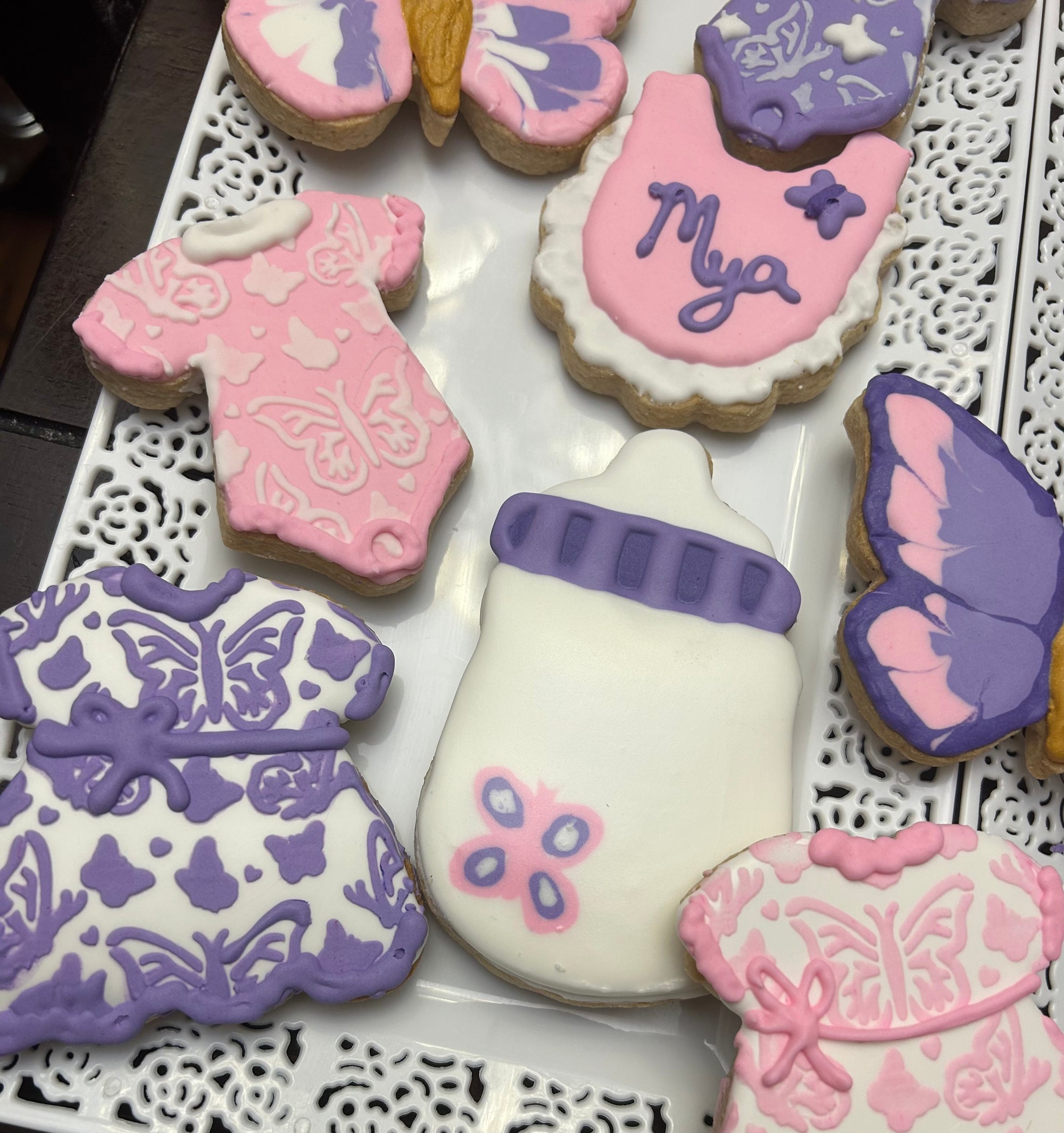 Baby Shower Decorated Cookies