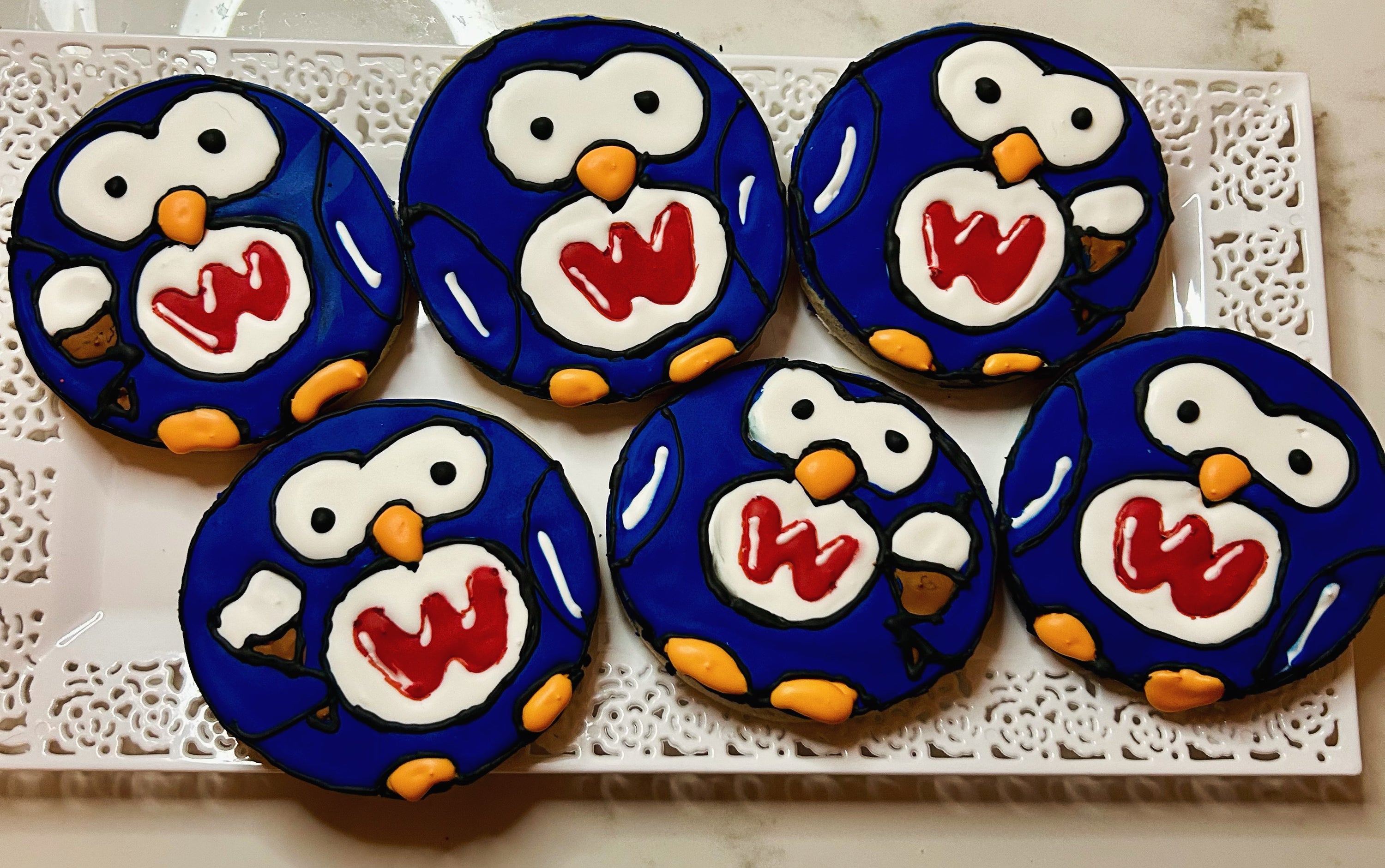 Business Logo Decorated Cookies