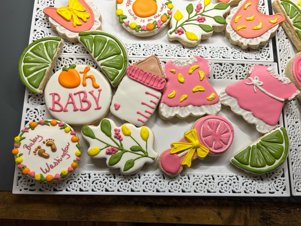 Baby Shower Decorated Cookies
