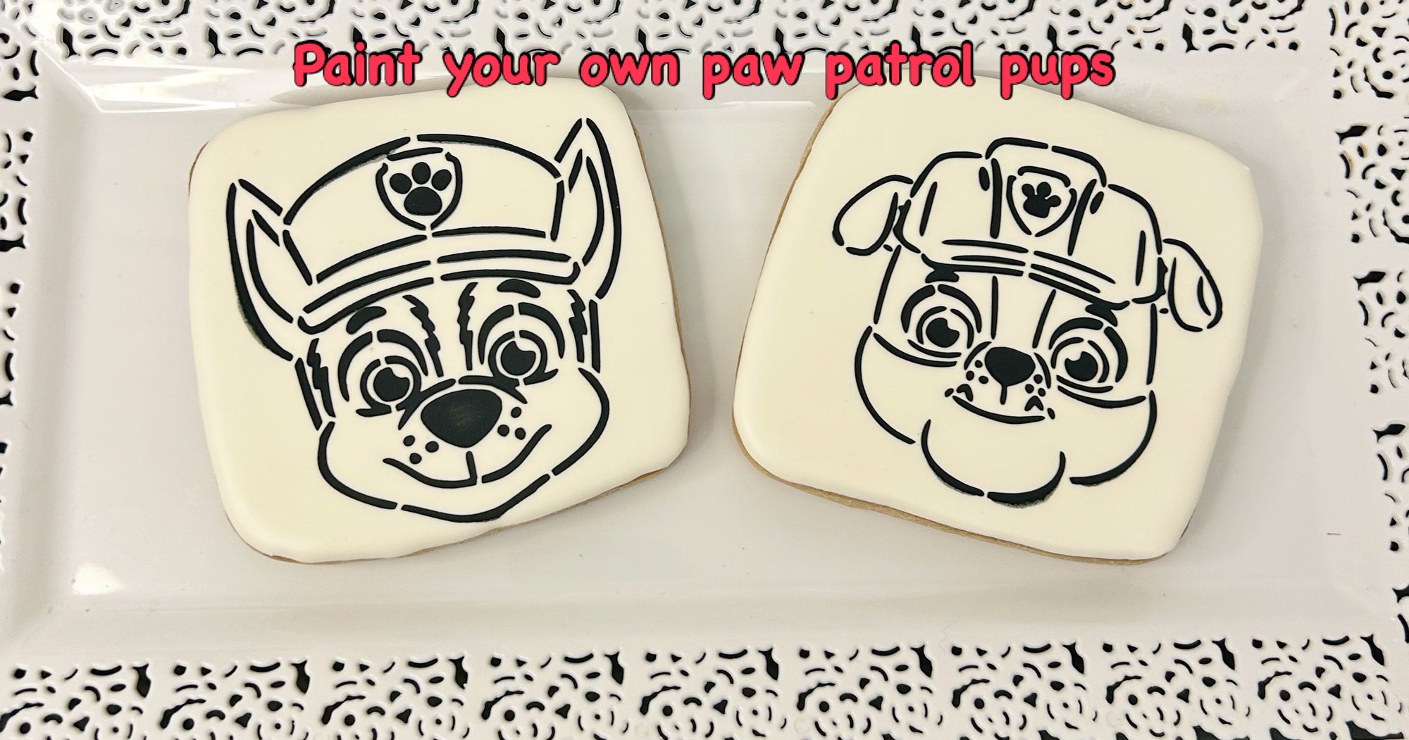 Paint Your Own Cookies