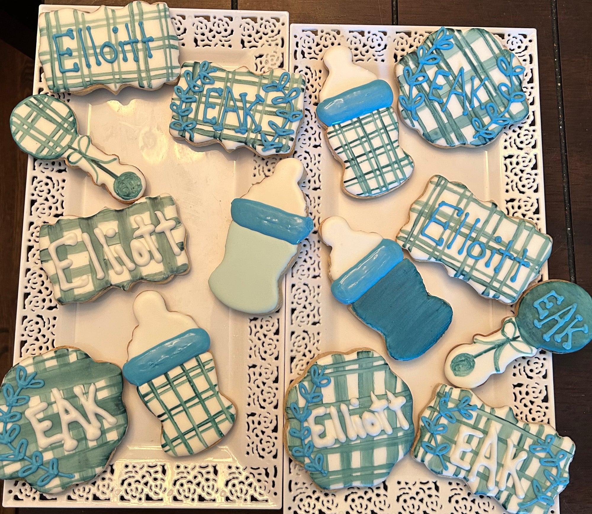 Baby Shower Decorated Cookies