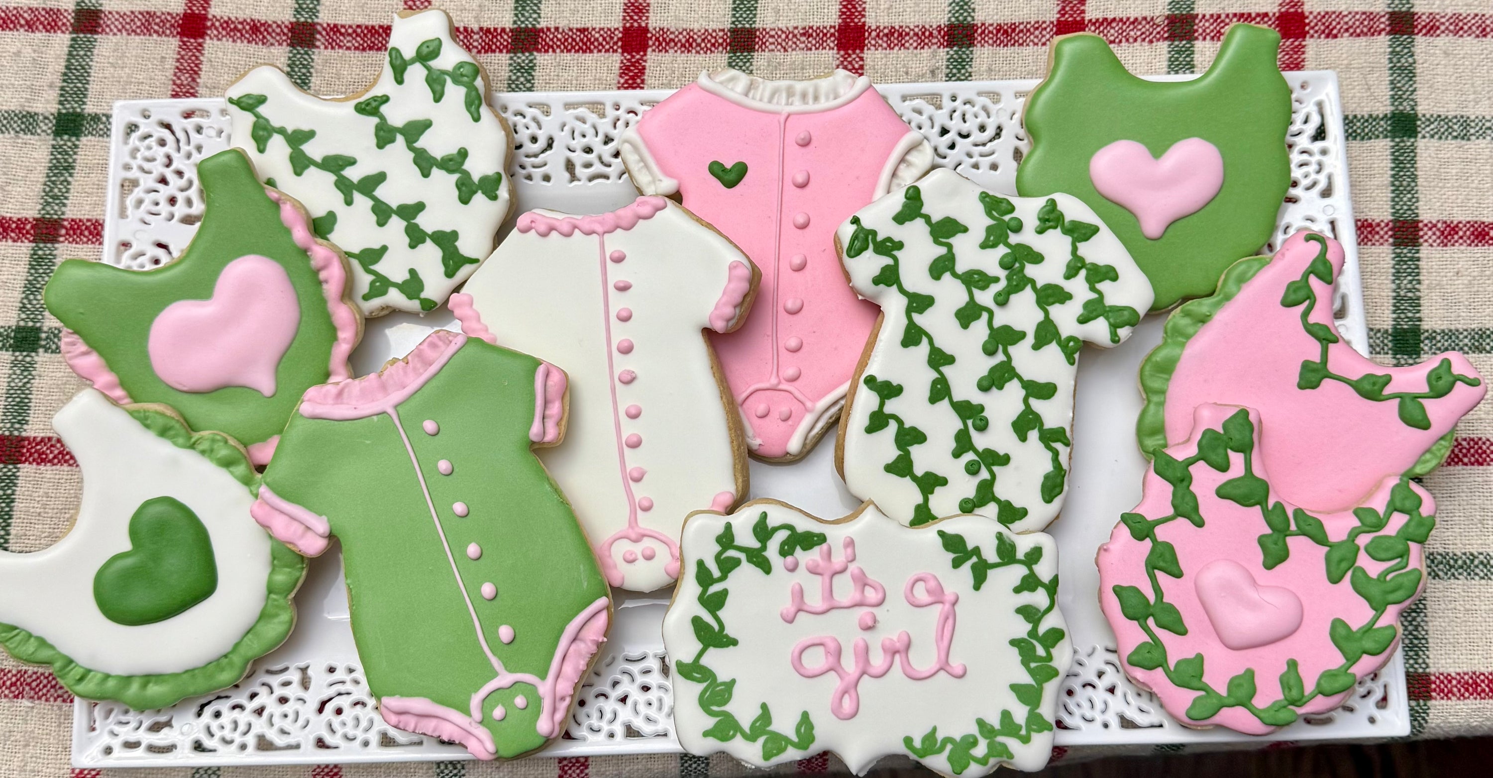 Baby Shower Decorated Cookies