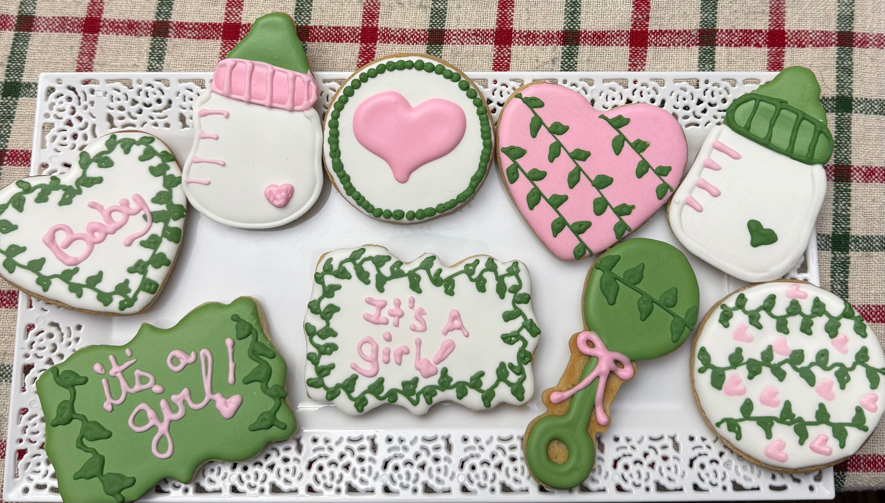 Baby Shower Decorated Cookies